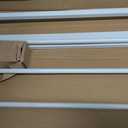Regalo Safety 29-38.5" Baby Gate for Doorways & Bottom of Stairs, Pressure Mounted Baby Gate with Door for Babies, Toddlers & Pets, Tested & Safe for 30 Years, American Designed, American Owned, White