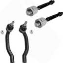 4 PC Inner/Outer Tie Rod End Kit FITS Acura MDX 2007-2013, EV800578 ES800824 ES800825