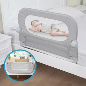 Y- STOP Toddler Bed Rails for Crib Baby Bed Rail Guard for Queen. King Bed, Adjustable Bed Rail Guard with Reinforced Anchor Fit for Slats& Boxspring, Sturdy Crib Bed Rail Guard for Toddlers,Kids (33"*25")
