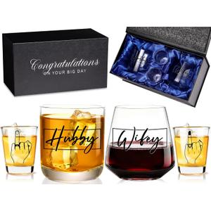 Wedding Gifts for Couples 2026 - Unique Engagement Wedding Gifts for Newlywed Couple Mr and Mrs Him and HerMemory Box Set Cool Couple Wishes for Couples Wife Husband