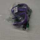 Multifunction Tension Rope, 6-Tube Elastic Yoga Pedal Puller Resistance Band, Natural Latex Tension Rope Fitness Equipment, for Abdomen/Waist/Arm/Leg Stretching Slimming Training (Purple)