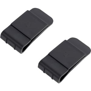 MIMIRACLE Belt Clip for V4 Plus(Type-C Version)/Q7/Q2/V7/Q8/MS8/MS20, Referee Headset Accessory Motorcycle Helmet Clips for Helmet Headset -2Pack