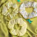 KatchOn, Multicolor Satin Hair Scrunchies - Pack of 12 | Spa Party Favors, Hair Accessories for Women, Girls, Valentines Day Gifts for Her | Birthday Gift for Girlfriend, Sister | Galentines Day Gifts