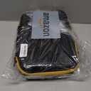 Hard Storage Tools Case, Store for DeWalt Drill Tools & Angle Grinder/for AstroAI Tire Inflator and More - 12"x8"x2" with Mesh Pocket & Comfort Handle (Yellow)