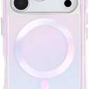 Case-Mate Jelly Pop Soap Bubble iPhone 17 Pro Case [Compatible with MagSafe] - Stylish Phone Case for Women with 16ft Drop Protection - Premium Magnetic Cover for iPhone 17 Pro - Iridescent