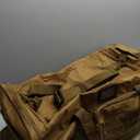 130L Extra Large Duffle Bag for Men, Heavy Duty Duffle Bag for Travel, Large Sports Gym Equipment Bag for Hockey Football Baseball Soccer Basketball & Drum Hardware  Brown