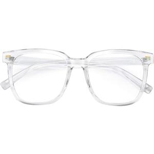 Oversized Blue Light Blocking Glasses for women, Computer Reading, Anti Glare, Reduce Eyestrain