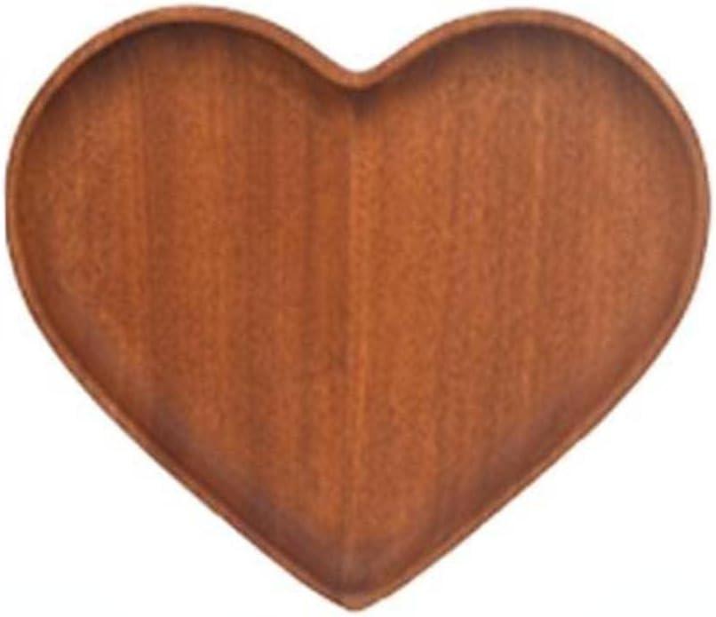 FARZI Ebony Japanese Shaped Fruit Plate Wholesale Irregular Solid Wood Dessert Wooden Saucer Kitchen Living Room Dining Room Tray (Wtm-102)