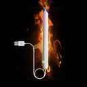 Nunadano UV LED Heating Stick Warming Heater Rod Space Keep Hand Warm Silicone TOS Temperature Control Heater Quickly 42-52 Large Size 8.3 Inches