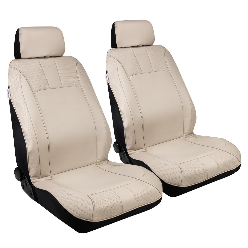 Pilot Automotive Tusk Seat Cover Pair with Microban, Beige 