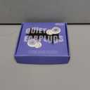 Ear Plugs for Sleeping 55dB Noise Cancelling Ear Plug with 7 Tips, 0.1Oz UltraComfy Ear Plugs for Noise Reduction for Concerts, Side Sleeper, Focus, Snoring, Silicone Reusable Earplug with Case Black