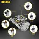 SecosAutoparts 4F27E Transmission Solenoid Kit Fit for Mazda 2 3 5 6 CX-7 MPV 2002-2012 Replace# 48420K-R FN4A-EL ONLY Fit for Mazda 4F27-E 4 Speed Automatic Transmission