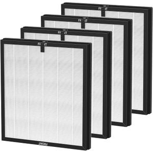 AP303/AP304 Replacement Filter Compatible with DAYETTE & FRESHDEW AP303/AP304, 3-in-1 Filtration System Filters with Activated Carbon for Dust, Pet Dander (Original Filter)