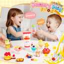 Alritz Making Miniature Food Toys Set, Mini Desserts Drinks Maker Craft Kit, DIY Simulated Strawberry Cake Pretend Play Food Set for Kids Teens Adults Ages 8 9 10+, Birthday Party Gift