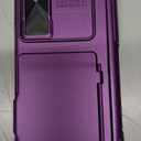 GBEE for Galaxy Z Fold 5 Case with Card Holder & Kickstand & Hinge Protection & Slide Camera Protection, Built-in Screen Protector, Full-Body Protective Phone Case for Samsung Z Fold5, Dark Purple