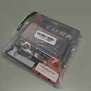 Tusk 2" Pivoting Bar Risers 7/8" Bar Clamp to 7/8" or 1-1/8" Handlebars  Universal Fit, Black