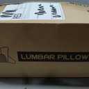 Lumbar Back Pillow (Pat. Pend), Supportive Back Cushion for Bed, Couch & Recliner, Ergonomic Lumbar Pillow with Customizable Firmness for Lower Back Pain Relief, Zinc Gray, 17.7"