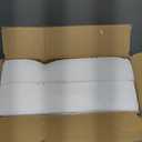 White Resin Decorative Bowl for Boho Modern Home Decor, 11.2" Large Elegant Pedestal Kitchen Fruit Bowl/Key Holder/Potpourri for Entryway Table, Coffee Table, Dining Room,Table Centerpiece Bowl