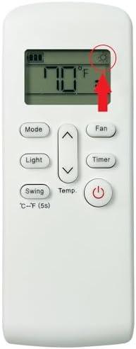Replacement Remote Control for LG Portable Air Conditioner 810900659A,810900659,Compatible with LP0621WSR,LP0721WSR,LP1420BHR,LP1021BHSM,LP1021BSSM,LP1420BSR,LP1020WSR,LP1220GSR,LP0821GSSM,LP0820WSR
