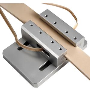 SiiRo Leather Edge Trimmer, Belt Side Leather Edger Tool, Desktop Leather Edge Strap Beveler Machine for DIY Leather Working(3.5-4.5mm)