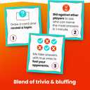 Tiki Knockout: Bluff Your Way to Victory  Team Building & Party Board Games  Bluffing Trivia Game for Friends & Family Game Night