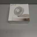 WSKEN Desk Fan Small Quiet - 180 Foldable Portable Fan with Battery Operated, 6 Inch Rechargeable Handheld Fan, 20H Max Cooling Time, 4-Speed, Travel Essential for Outdoor, Office, Gift, White