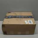 Calmootey Portable Closet Organizers, Clothing Storage, Wardrobe with 6 Shelves and Hanging Rod, Non-Woven Fabric Cover with 4 Side Pockets, Black