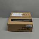 OAKOA Concrete Decorative Bowl - White Large Decorative Bowls for Home Decor - Coffee Table Bowl Decor - Scalloped Ruffle Centerpiece Bowl