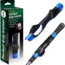 Golf Grip Trainer, Golf Swing Trainer, Golf Club Grip Training Aid to Help Train Correct Hand Position, Golf Accessories Practice Tool, 1 Pack Blue