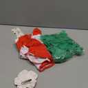 Hawaiian Little Girls Costume Dress with Luau Flower Leis Accessories Flower Hair Clip Toddler Halloween Party Cosplay Outfit (9-10 Years, Red)