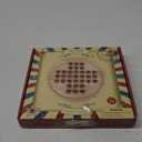 Gothink Solid Wood Solitaire Game, Classic Handcrafted 9'' Wooden Solitaire Board, 33 Smooth Wooden Balls, Single Strategic Mind Game for Kids and Adults