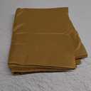 Sun Zero Greyson Faux Dupioni Silk Thermal Extreme Total Blackout Back Tab Curtain Panel, 50" x 84", Gold
