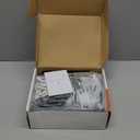 Boho Living Jada Premium Woven Design, Living Room Décor, Decorative Throw, (1) 18" x 18" Pillow Cover with Insert, Black