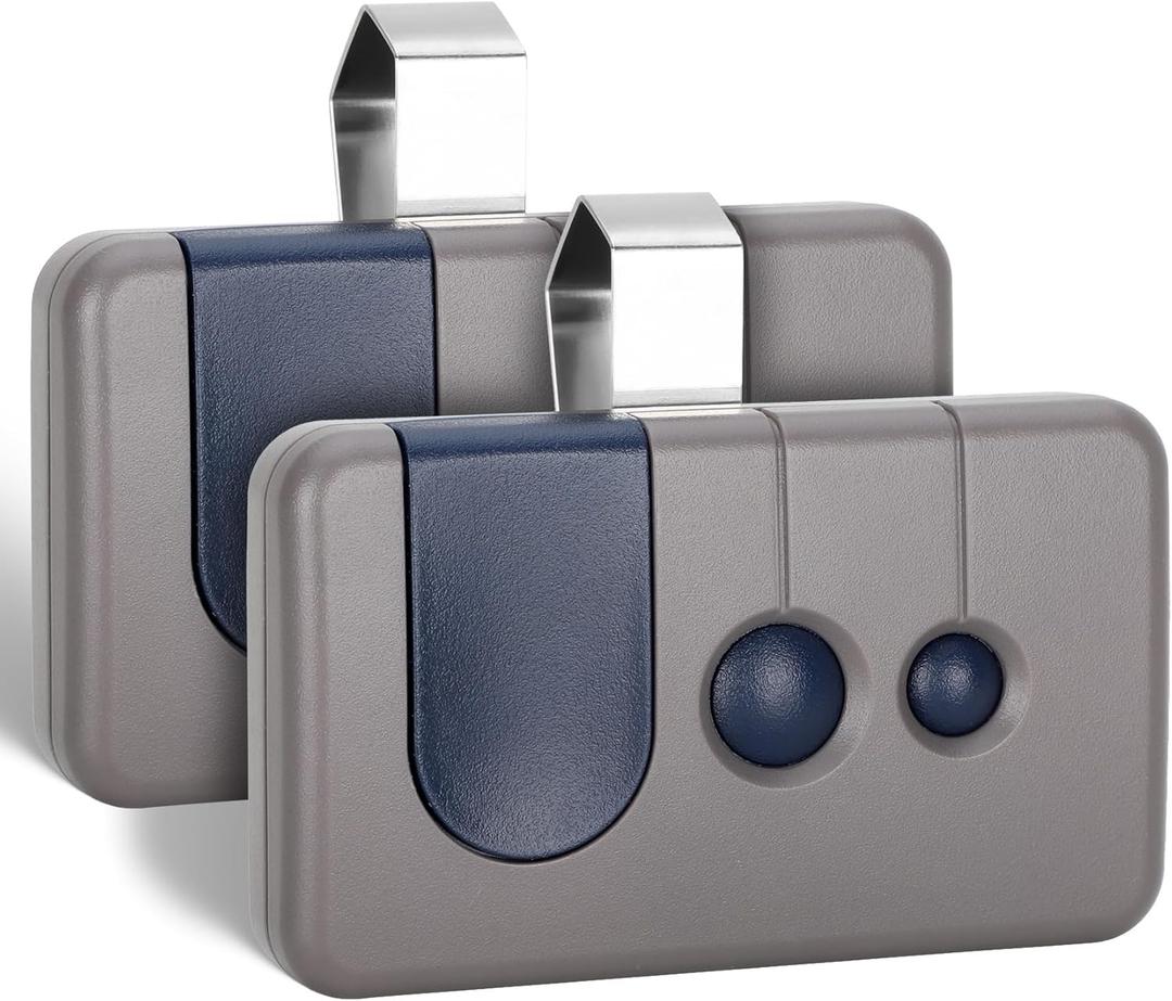 2 for Sears Craftsman Garage Door Remote 139.53680/139.53681/HBW1255/139.53879/139.53859, Work with RED/Orange Learn Button (1997-2005)Green Learn Button(1993-1995/1997)