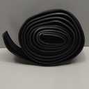 Garage Door Seals Bottom Rubber, 3-Sided Weatherproof Seal, Three Layers of Protection, Only Suitable for Double T-Track Garage Doors, 16 Ft Garage Door Bottom Weather Seal (Black)