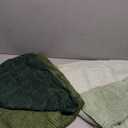 MIULEE Christmas Green Decorative Throw Pillow Covers 20x20 Inch Set of 4 Boho Farmhouse Cushion Covers Mordern Nordic Pillow Cases Soft Corduroy Gradient Home Decor for Couch Sofa Living Room Bed