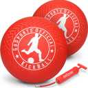 GoSports Official Kickball with Pump (2 Pack), 10 Inch