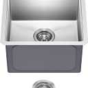 Kraus Kitchen Sink - Kraus Standart Pro 17-Inch Undermount Single Bowl, 16 Gauge Stainless Steel Kitchen Sinks, KHU101-17