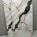 Wall Panels Peel and Stick 10 Pieces 23.6x11.8in (19.4 Sq. Ft. Coverage) Lightweight Backsplash Marble Look Tile (not Real Marble) Ideal for Kitchen Bathrooms Living Rooms Bedrooms