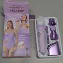 Bikini Trimmer for Women, Electric Razor for Pubic Hair, Women's Foil Shaver,Rechargeable Shaver Removal with Snap-in Ceramic Blades,IP7X Washable Head,Wet and Dry Use,Purple