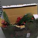 DR.DUDU 12 Pack Artificial Berry Twigs for Christmas Tree Decoration, DIY Christmas Red Berry Stems for Crafts Wreath Garland Ornaments, 6 Designs