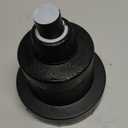 High Pressure Shower Head with Filter for Hard Water Softener - 3 Gears' Boosting Pressure with 25 Stage Filtration - Removes 99.945% Chlorine & Heavy Metals for Healthier Skin/Hair - Matte Black