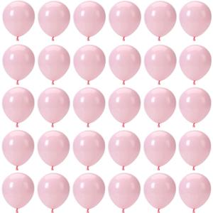5 Inch Pastel Pink Balloons - 100 Pcs Mini Macaron Pink Latex Balloons for Birthday, Wedding, Baby Shower Parties