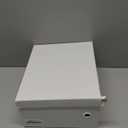 Fold Over Boots for Women, Heeled Knee High Leather Boots with 4-Inch Stiletto Heel, Wide Calf & Shark Boots for Casual and Evening Wear (9.5, Black)