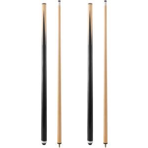 48 Inch Pool Cue Stick Billiard Cue Stick, Hardwood Pool Stick with Different Size/Quantity for Kids Youth Adults, House Bar Pool Sticks for Pool Table, Set of 2