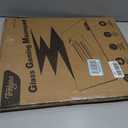 Tempered Glass Mousepad for Gaming, 19.7"x15.7" Large Hard Mousepad, 19.7L x 15.7W inches