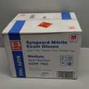 Basic Medical Blue Nitrile Exam Gloves, Latex-Free & Powder-Free Food-Safe House Cleaning Disposable Glove (1000 Pcs), M