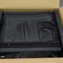 LWWTBS Stadium Seat with Back Support Bleacher Chair with Back (1, Black), Standard