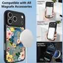 Case Designed for iPhone 17 Pro Floral Flower Cute Girly