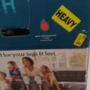 Homedics Deluxe Foot Massager & Calf Massager with Gentle Warmth, Rolling & Compression Massage, Adjustable Tilt, Washable Liners, 4 Programs, 3 Intensity for Muscle Relief and Post-Workout Recovery